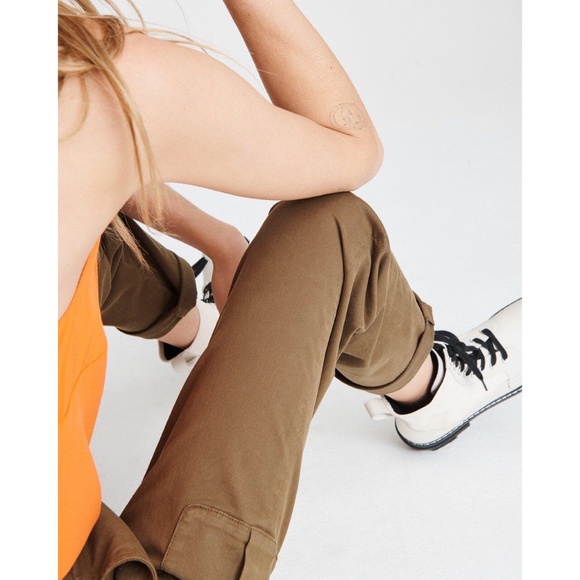 ✨NWT✨ RAG & BONE Buckley Cargo Chino Pants Olive Khaki Sz 25 - Picture 4 of 8